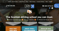 Desktop Screenshot of drmdrivertraining.co.uk