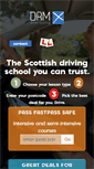 Mobile Screenshot of drmdrivertraining.co.uk